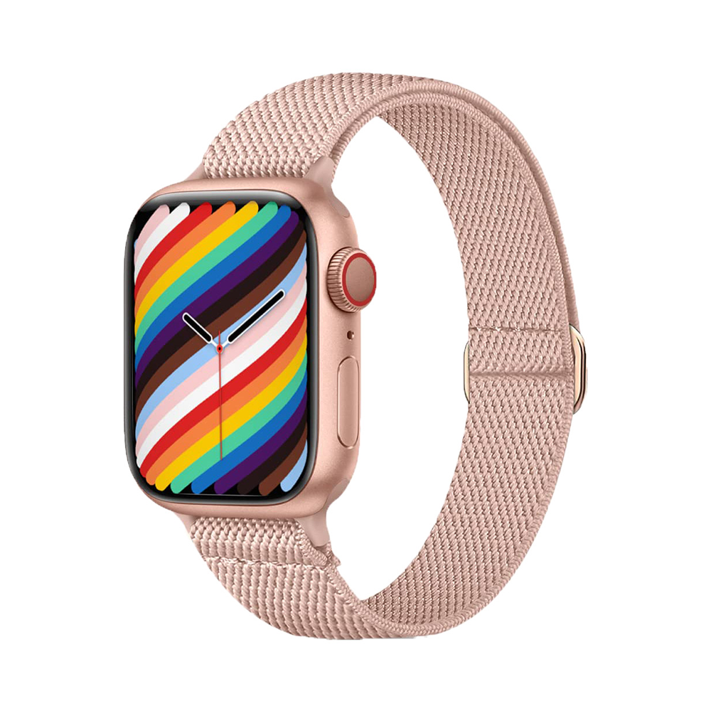 【軽やかフィット】スリムナイロンループバンド【アップルウォッチ】
