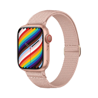 【軽やかフィット】スリムナイロンループバンド【アップルウォッチ】