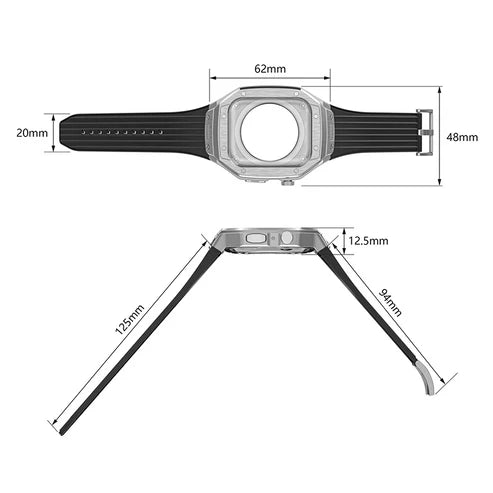 [New model, no tools required] Premium Metal Band [Apple Watch]