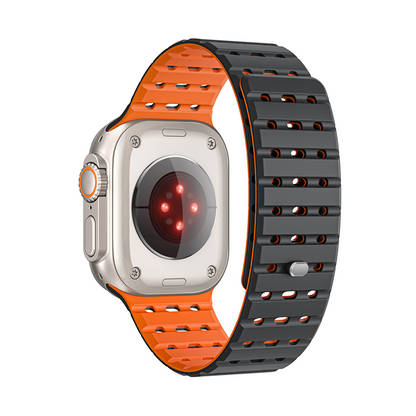 [8 colors available] Magnetic fit silicone band [Apple Watch]