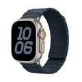 [Easy to attach with magnets] Link Pattern Magnetic Band [Apple Watch]