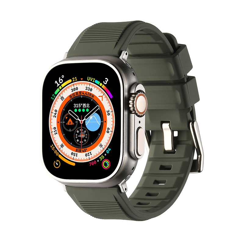 [12 colors available] Tough Matte Silicone Band [Apple Watch]