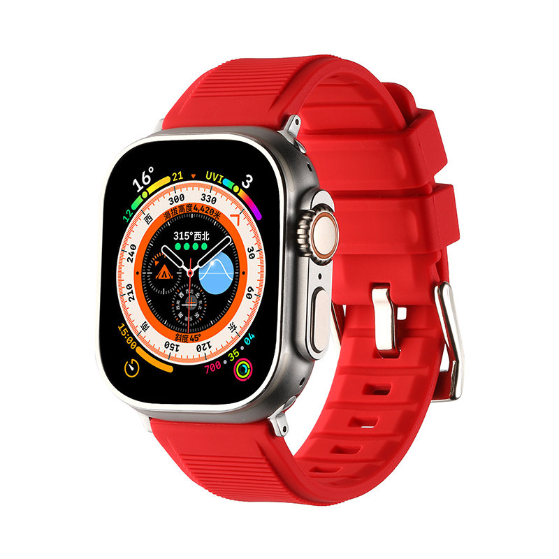 [12 colors available] Tough Matte Silicone Band [Apple Watch]