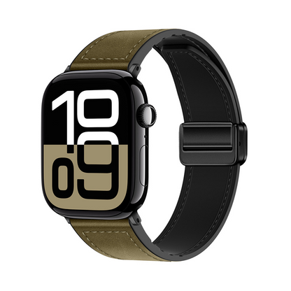 【全40色】シリコンレザーマグネットバンド【アップルウォッチ】