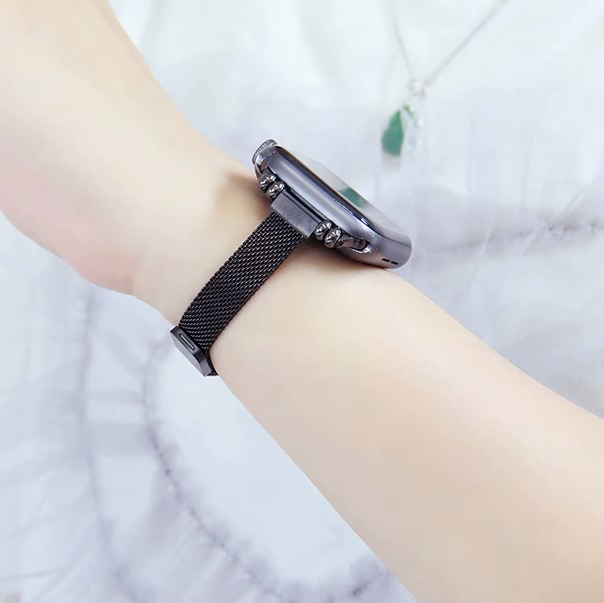 [5 colors available] Milanese Slim Magnetic Band [Apple Watch]