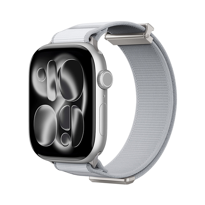 【無段階フィット】マグクロージャーナイロンバンド【アップルウォッチ】