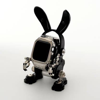 [3 types available] Robot-shaped Apple Watch stand [ROBOTOYS]