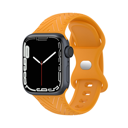 [11 colors available] Elegant line silicone band [Apple Watch]