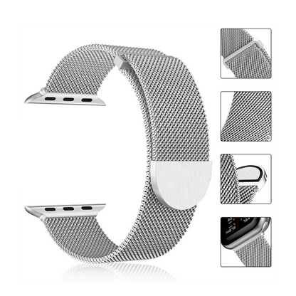 [10 colors available] Milanese Loop Magnetic Band [Apple Watch]