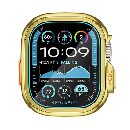 【Series 10/11対応】Ultra風両面保護メタルフレーム【アップルウォッチ】