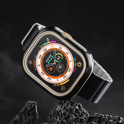 [Glass-free double-sided protection] Hybrid protective case [Apple Watch]