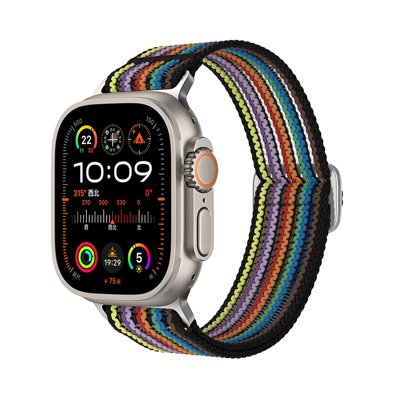 [6 colors available] Comfort fit nylon band [Apple Watch]