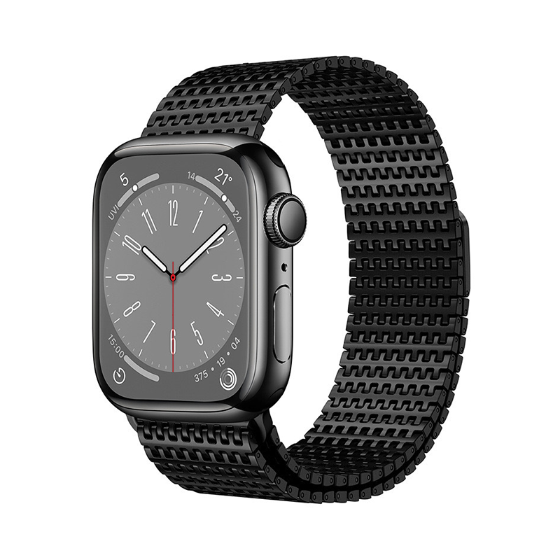 【高級感際立つ】マグステンレスメッシュバンド【アップルウォッチ】