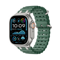 [Excellent breathability] Air-hole metal silicone band [Apple Watch]
