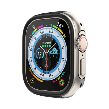 【フィルム付タイプ】デュアルトーンメタルケース【アップルウォッチ】