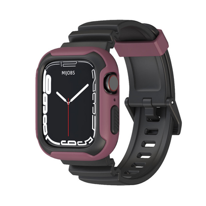 [12 colors available] Bicolor protective TPU band [Apple Watch]