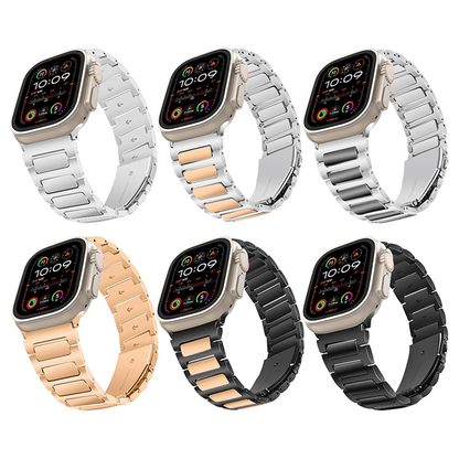 [6 colors available] Dual-tone stainless steel band [Apple Watch]