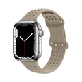 [20 colors available] Punch-hole silicone band [Apple Watch]