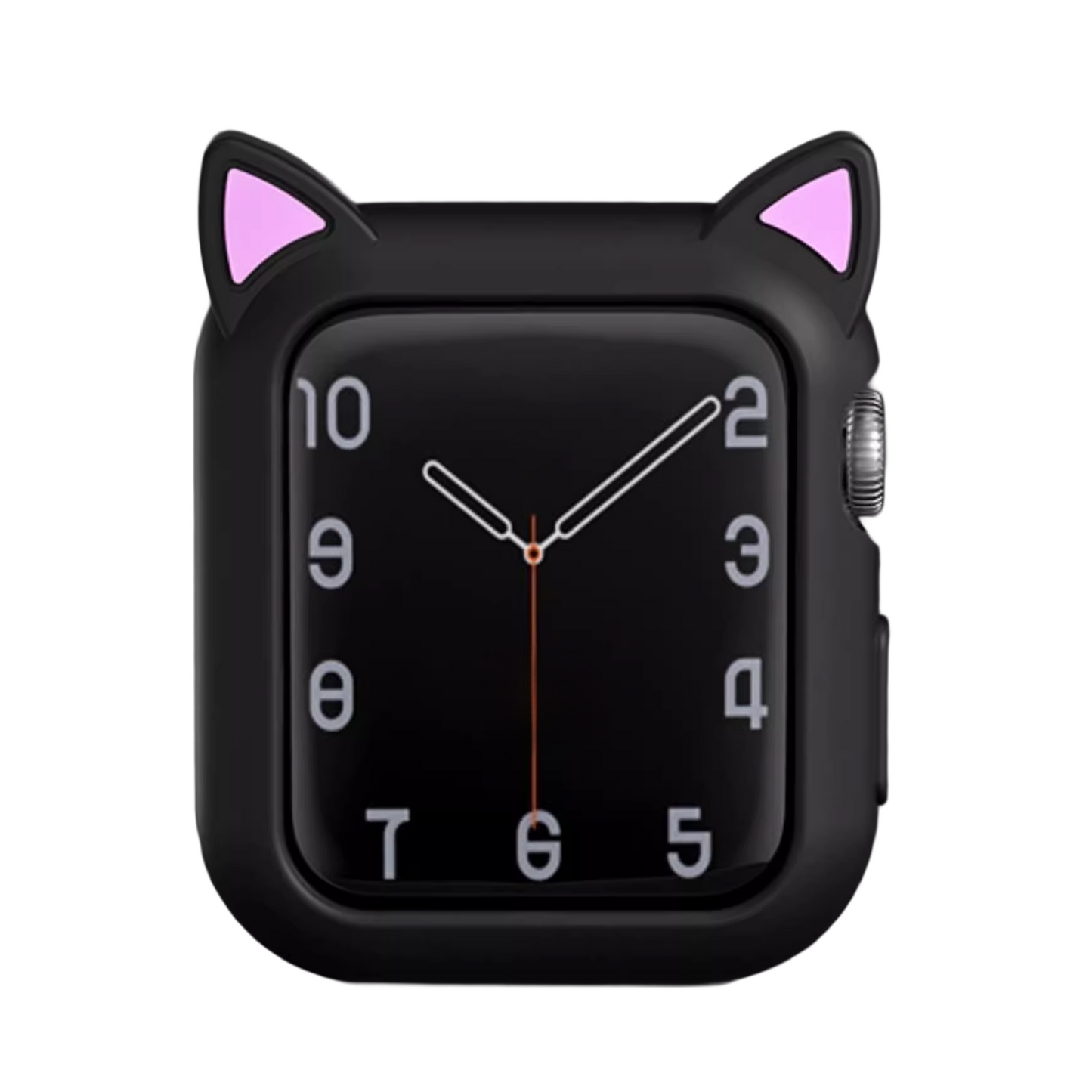 【猫耳デザイン】キャットイヤーシリコンケース【アップルウォッチ】