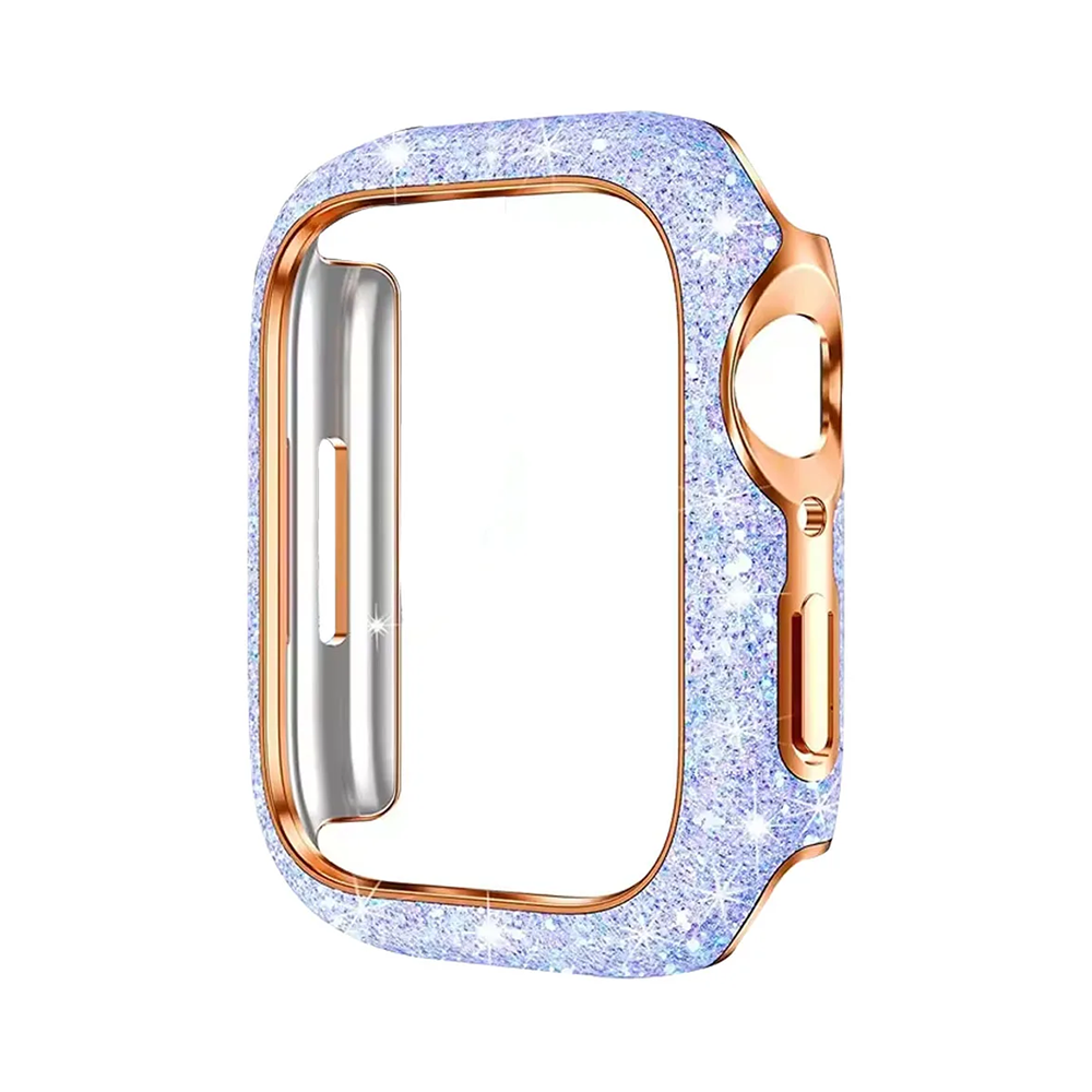 【輝くアクセ感】スパークルフレームケース【アップルウォッチ】