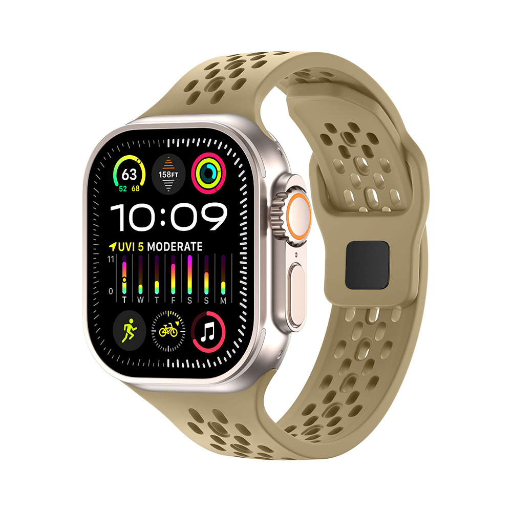 【選べる14色】スポーツメッシュシリコンバンド【アップルウォッチ】