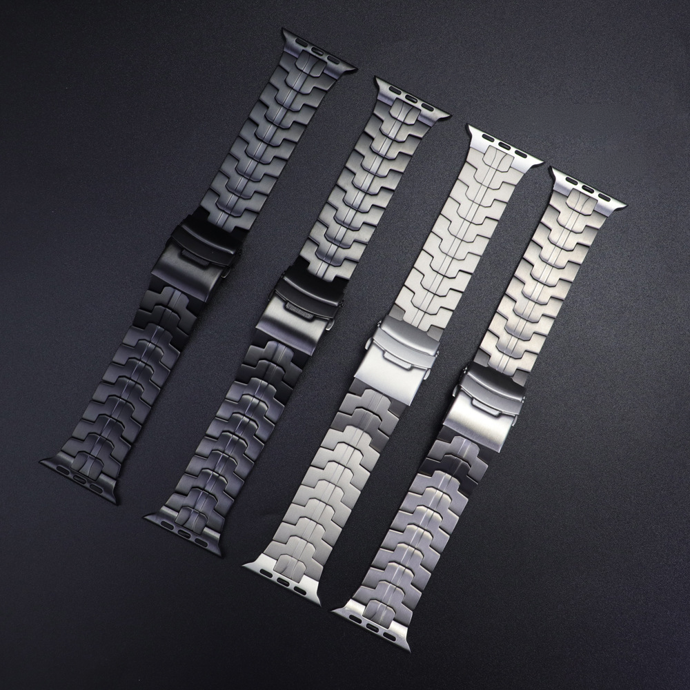 【未来感溢れる】アローリンクチタンバンド【アップルウォッチ】