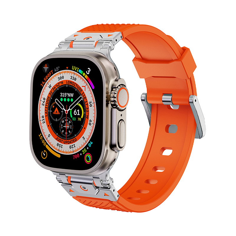 Tough Stainless Steel TPU Band for Apple Watch (18 Colors Available)