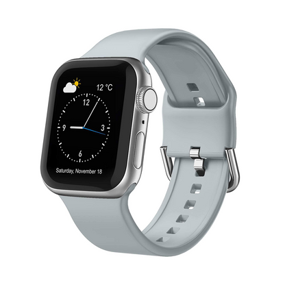 [30 colors available] Color buckle silicone band [Apple Watch]