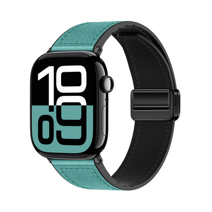 【全40色】シリコンレザーマグネットバンド【アップルウォッチ】