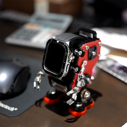 [3 types available] Robot-shaped Apple Watch stand [ROBOTOYS]