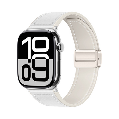 【全40色】シリコンレザーマグネットバンド【アップルウォッチ】