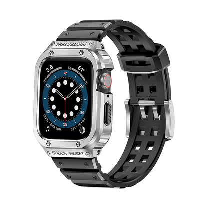 [4 colors available] Armor Guard case integrated TPU band [Apple Watch]