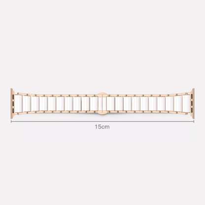 【上品な艶感】セラミック調エレガントバンド【アップルウォッチ】