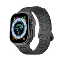 [Easy to attach with magnets] Magnetic Groove Rubber Band [Apple Watch]