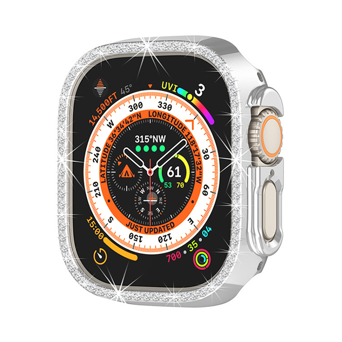 【大人可愛い】ラインストーンPC保護カバー【アップルウォッチ】