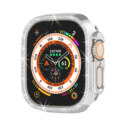 【大人可愛い】ラインストーンPC保護カバー【アップルウォッチ】