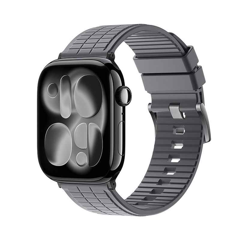 【薄くてしなやか】グリッドフィットラバーバンド【アップルウォッチ】
