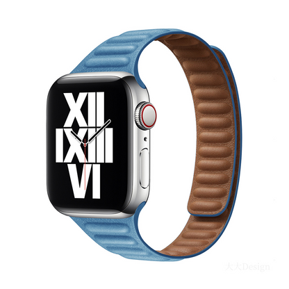 [20 colors available] Small waist magnetic leather band [Apple Watch]