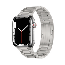 [No tools required] Tool-less titanium metal band [Apple Watch]