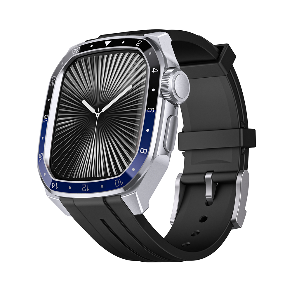 【Series10/11専用】プレミアムベゼルシリコンバンド【アップルウォッチ】