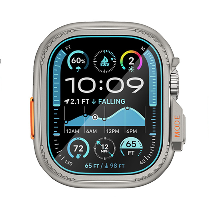 【Series 10/11対応】Ultra風両面保護メタルフレーム【アップルウォッチ】