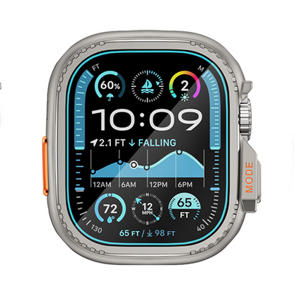 【Series 10/11対応】Ultra風両面保護メタルフレーム【アップルウォッチ】