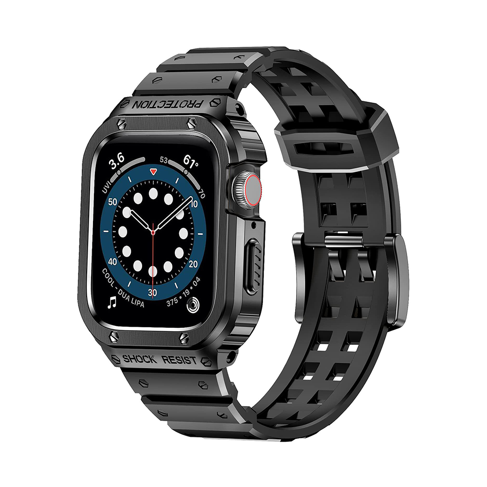 [4 colors available] Armor Guard case integrated TPU band [Apple Watch]