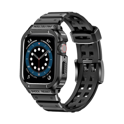 [4 colors available] Armor Guard case integrated TPU band [Apple Watch]