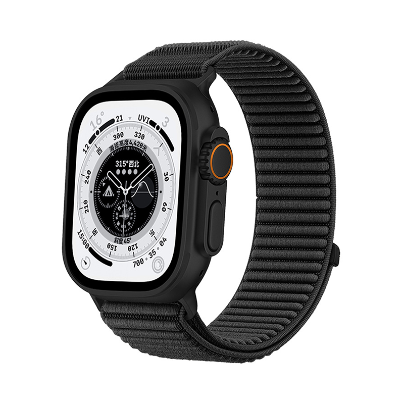 【ストレスフリー装着】カラフルナイロンマジックバンド【アップルウォッチ】