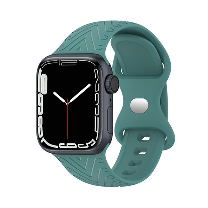 [11 colors available] Elegant line silicone band [Apple Watch]