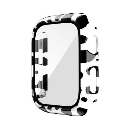 【フィルム付タイプ】アニマルパターンケース【アップルウォッチ】