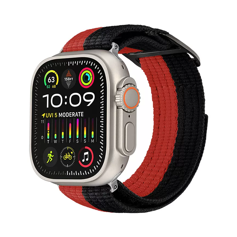 【スポーツに映える】アスレチックナイロンバンド【アップルウォッチ】