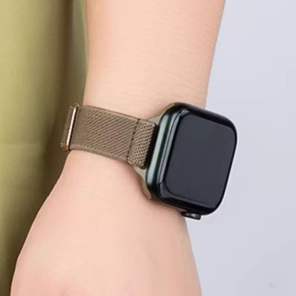 【軽やかフィット】スリムナイロンループバンド【アップルウォッチ】