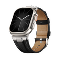 [Heavy Style] Metal Edge Leather Band [Apple Watch]